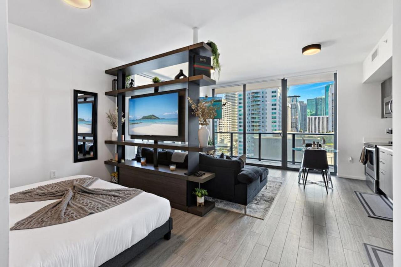 Corner Condo W/ Unrivaled Views マイアミ エクステリア 写真
